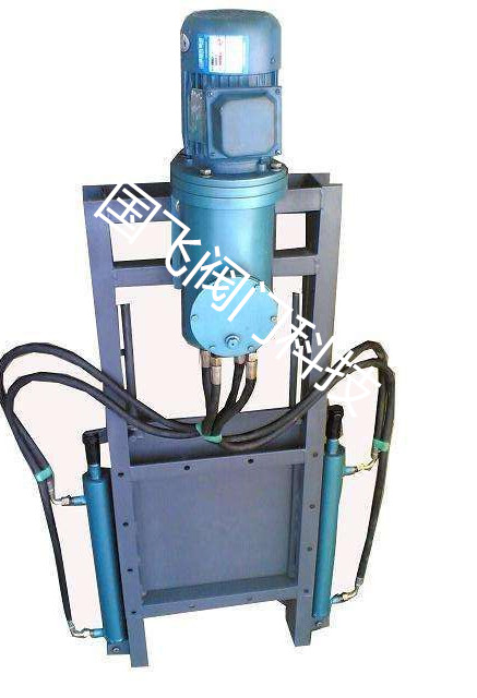 雙氣缸液動插板閥